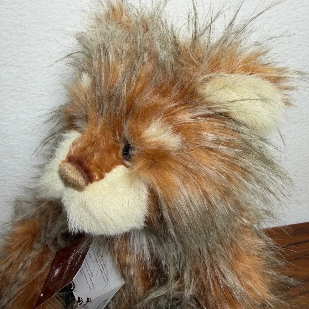 Bonfire Toffee 17.5" 2023 Charlie Bears Plush Collection Limited Edition Bear - Picture 8 of 16